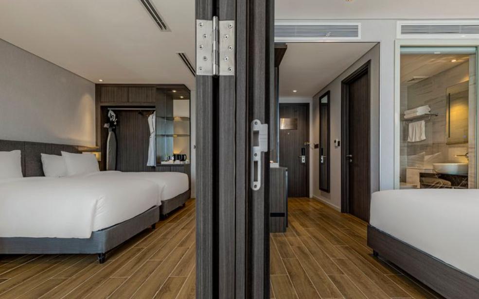 Phòng Connecting Ocean View rất tiện lợi khi đi cùng nhóm bạn