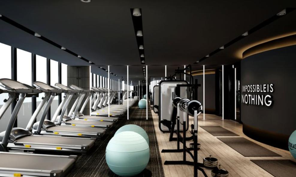 SkyTreat Fitness đầy đủ thiết bị máy móc tập luyện