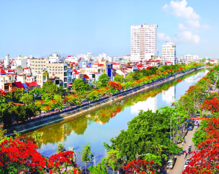 Hải Phòng nổi bật với mùa đỏ của hoa phượng