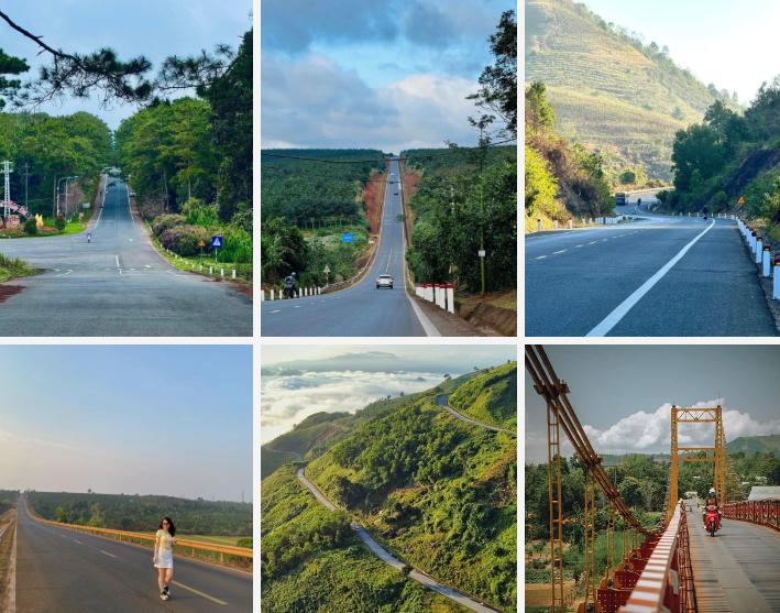 Đi xe máy lên Măng Đen thuận tiện cho việc khám phá mọi cung đường đẹp tại đây