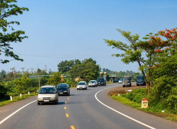 Đi ô tô cá nhân từ TPHCM đến Đắk Nông